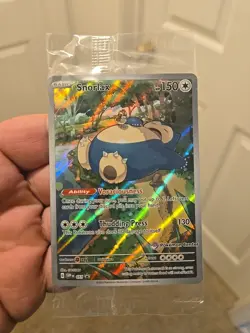 Snorlax Illustration Promo Sealed Pokemon 151 Pokemon Center Stamped 051 - Image 3