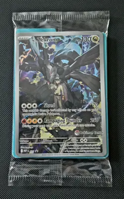 N's Zekrom 031 Ascended Heroes ETB Promo Pokemon Center Stamp - SEALED IN HAND - Image 1
