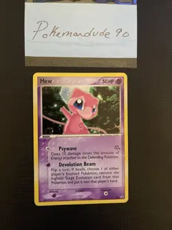 Mew Trainer's Challenge Set Promo Nintendo Promos 040 LP - Pokemon TCG English - Image 2