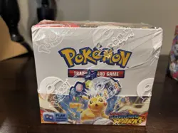 Pokemon TCG Scarlet & Violet Surging Sparks Booster Box SEALED- DMG - Image 1