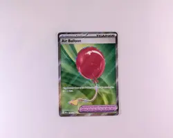 Pokemon TCG Me01 Mega Evolution Air Balloon 166/132 Ultra Rare Holo NM - Image 1