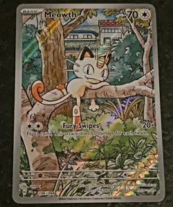Pokemon Meowth 106/094 – Phantasmal Flames – English IR (Illustration Rare) NM - Image 2