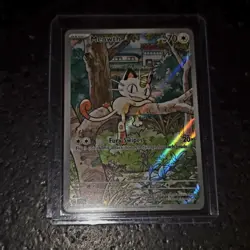 Pokemon Meowth 106/094 – Phantasmal Flames – English IR (Illustration Rare) NM - Image 5
