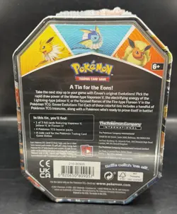 Pokemon Evolving Skies Tin Flareon V 2021 TCG Game Sealed - Image 3