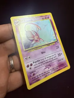 2001 Espeon 1/75 Neo Discovery Holo Rare Vintage Pokemon TCG WoTC MP/LP - Image 5