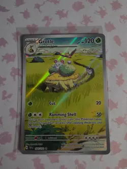 Pokemon TCG Grotle 164/162 Temporal Forces Illustration Rare NM CB1S1 - Image 1
