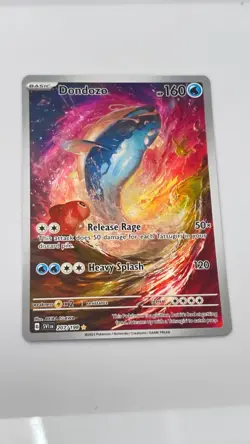 Pokemon Dondozo 207/198 SV01 Scarlet & Violet Illustration Rare Holo - Image 1