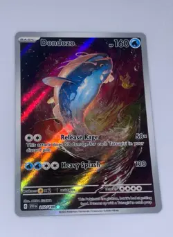 Pokemon Dondozo 207/198 SV01 Scarlet & Violet Illustration Rare Holo - Image 2