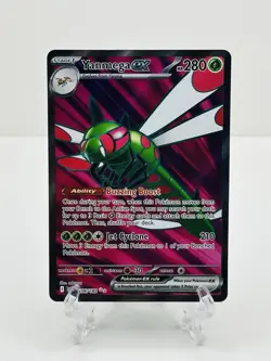 🔥Pokemon TCG-Yanmega ex-206/182-Sv10: Destined Rivals-Full Art-Holo-M/NM!🔥 - Image 1
