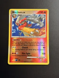 Blaziken - 3/127 Pokemon Platinum - Reverse Holo 🔥 NM/Lightly Played! - Image 1