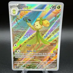 POKEMON Dolliv #200/198 Illustration Rare SV01: Scarlet & Violet Base Set NM - Image 1