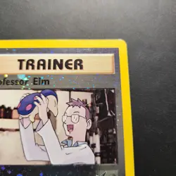 2002 Professor Elm #3 - Best of Game Promo Reverse Holo Rare - Pokemon TCG - MP - Image 2