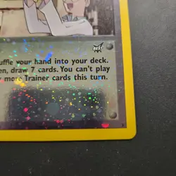 2002 Professor Elm #3 - Best of Game Promo Reverse Holo Rare - Pokemon TCG - MP - Image 3