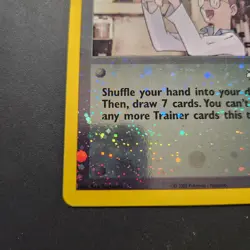 2002 Professor Elm #3 - Best of Game Promo Reverse Holo Rare - Pokemon TCG - MP - Image 4