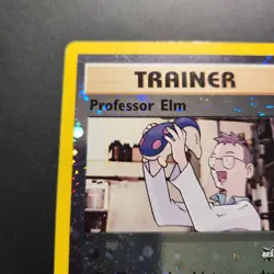 2002 Professor Elm #3 - Best of Game Promo Reverse Holo Rare - Pokemon TCG - MP - Image 5