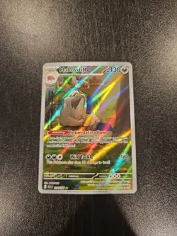 Pokemon Scarlet & Violet Mabosstiff 218/198 Holo Illustration Rare NM - Image 1