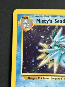 Pokemon TCG Misty's Seadra 009/132 Wotc Promo Prerelease Holo LP/NM - Image 4