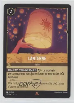 2023 Disney Lorcana - The First Chapter 1 French Lantern #33 - Image 1