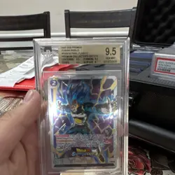 Dragon Ball Super Card Game 2024 Fusion World Vegeta Final Flash Foil BGS 9.5 - Image 3