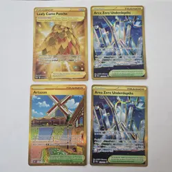 Assortment of Gold Pokemon gold cards - Image 1