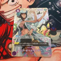 Ms. All-Sunday (SP Parallel) OP04-064 SR Wings of Captain - ONE PIECE Card Game - Image 1