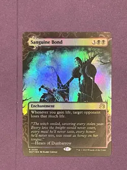 Sanguine Bond - FOIL Rare - Enchanting Tales WOT 0035 - Near Mint - MTG - Image 1