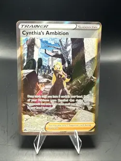 Pokemon TCG Cynthia's Ambition Crown Zenith: Galarian Gallery GG60/GG70 - Image 2