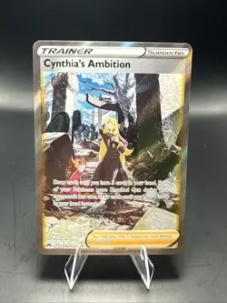 Pokemon TCG Cynthia's Ambition Crown Zenith: Galarian Gallery GG60/GG70 - Image 3