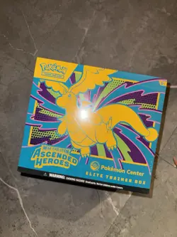 SEALED Pokemon Mega Evolution Ascended Heroes Pokemon Center Elite Trainer Box - Image 1