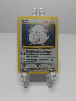 Pokemon Card- CHANSEY 003/102 Base Set Holo Rare - Image 2