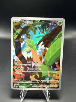 Pokemon Tropius Paldea Evolved 195/193 Illustration Rare Holo - Image 1