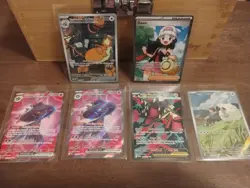 Lot Of 6 Pokemon Cards Illustration Rare SIR IR Team Rocket Raticate Dawn - Image 1