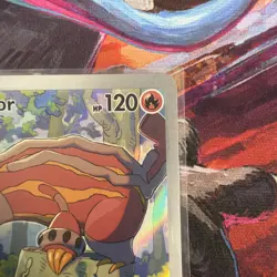 Pokemon: Heatmor - 104/086 - SV: White Flare (WHT) Holo Illustration Rare - Image 3