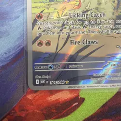 Pokemon: Heatmor - 104/086 - SV: White Flare (WHT) Holo Illustration Rare - Image 5