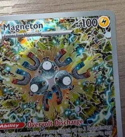 2024 POKEMON CENTER BLACK STAR PROMO SVP EN #159 MAGNETON SURGING SPARKS ETB - Image 3