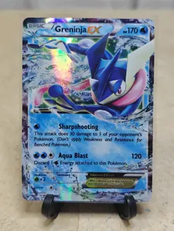 Pokemon TCG Greninja-EX XY20 Holo Foil Promo 2014 - Image 2