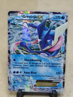 Pokemon TCG Greninja-EX XY20 Holo Foil Promo 2014 - Image 4