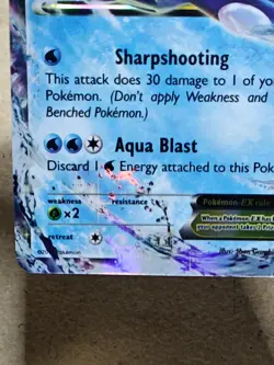 Pokemon TCG Greninja-EX XY20 Holo Foil Promo 2014 - Image 5