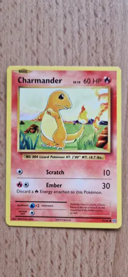 Pokemon TCG Charmander Evolutions 9/108 Regular Common ×5 - Image 2