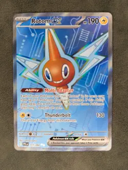 Rotom ex - 111/094 Pokemon TCG Ultra Rare ME02: Phantasmal Flames Near Mint - Image 1