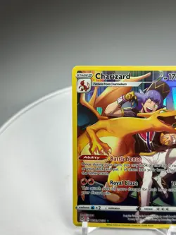 Pokemon Charizard TG03/TG30 Swsh11: Lost Origin Ultra Rare Full Art TGallery NM - Image 2