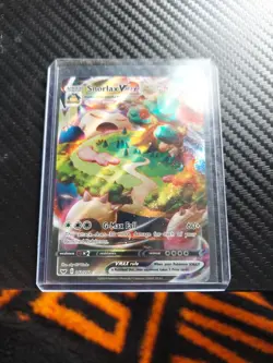 Pokemon TCG Snorlax VMAX Sword & Shield Base Set 142/202 - Image 1