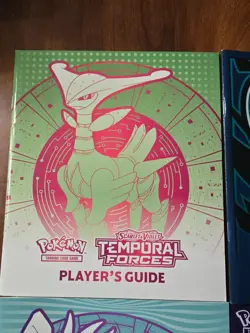 Lot of 4 Pokemon Scarlet & Violet TCG Player's Guide Books + Chips & Dice Sets - Image 4