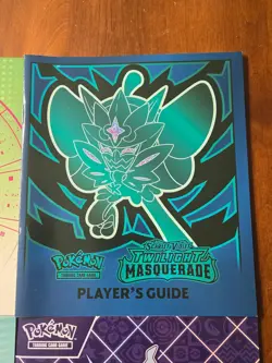 Lot of 4 Pokemon Scarlet & Violet TCG Player's Guide Books + Chips & Dice Sets - Image 5