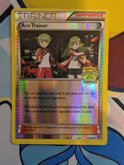Ace Trainer 69/98 International Challenge Stamped Promo Pokemon TCG LP - Image 1
