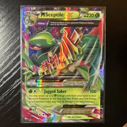 EX Mega Sceptile EX XY Ancient Origins Holo Rare 8/98 Pokemon TCG - Image 3