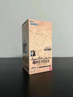 One Piece Game Japanese EB-02 Anime 25th Collection Booster Box Sealed - Image 1