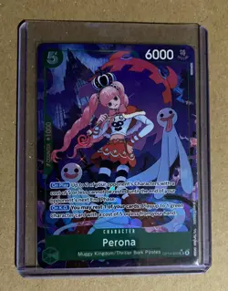 Perona OP14-033 SR One Piece TCG Rare Find Fresh Pull Alternate Art. - Image 1