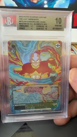 Aang: Master of All Elements SEC BGS 10 Weiss Schwarz/WX04-002 - Image 2