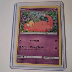 Pokemon Cards Slowpoke 5/12 McDonald's Promo Holo 2018 - Image 2